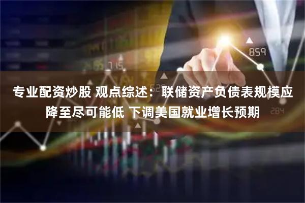 专业配资炒股 观点综述：联储资产负债表规模应降至尽可能低 下调美国就业增长预期